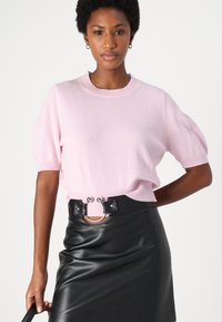 pure cashmere PUFF SHORTSLEEVE - Džemperis - pink