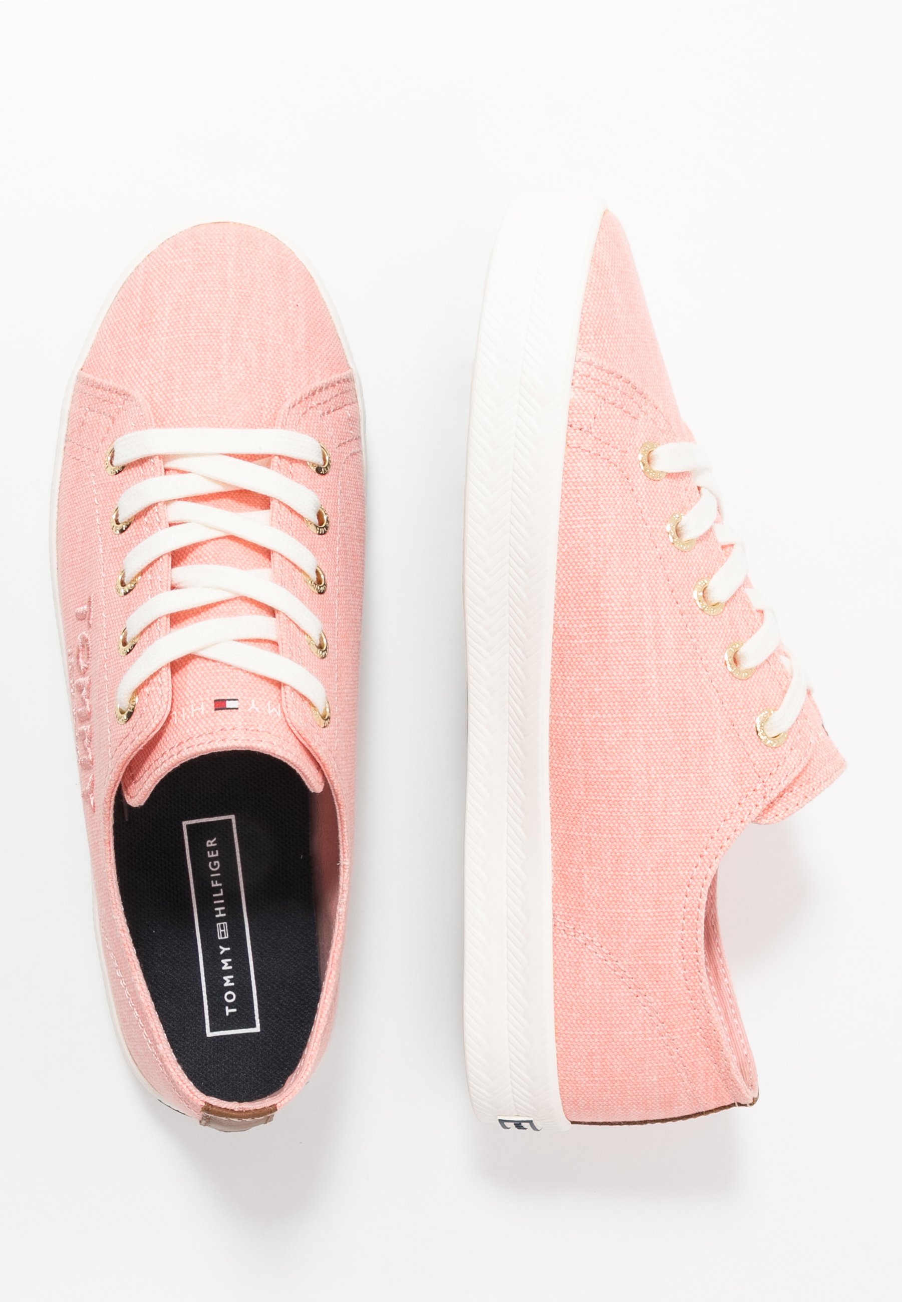 tommy hilfiger pink trainers