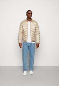 Jack & Jones JJEHERO PUFFER COLLAR - Vinterjakke - crockery