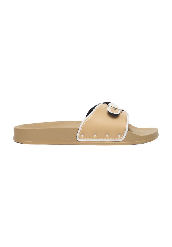PESCURA MOON - Pantolette flach - beige