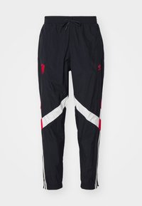 MANCHESTER UNITED TRACK PANT - Equipación de clubes - black/red