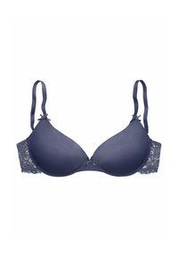 Unselected, blaugrau