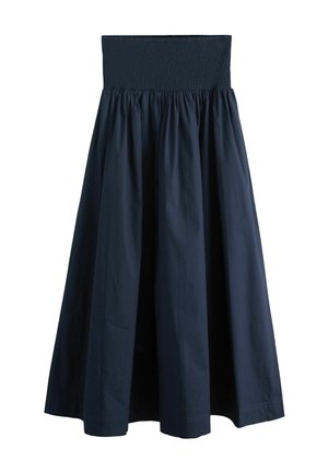 PETITE FIT - SHIRRED - Maxirock - navy