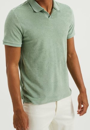 Poloshirt - mottled light green