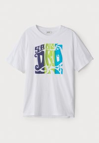 SURF LOGO TEE - Print T-shirt - optic white