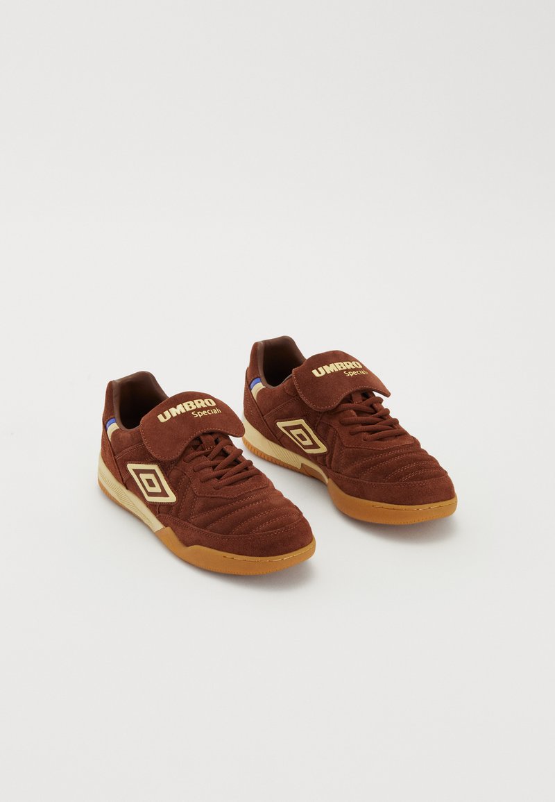 Umbro SPECIALI TR SUEDE UNISEX - Trainers - dark brown/cream/royal