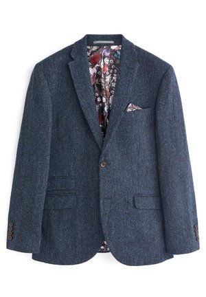 HARRIS TWEED TAILORED FIT - Sakko - blue