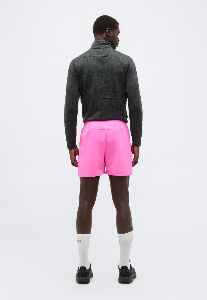 New Balance SPORT ESSENTIAL - Šortky - pink heat/slate grey
