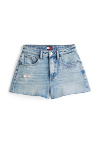 HOT PANT - Denimové šortky - denim light