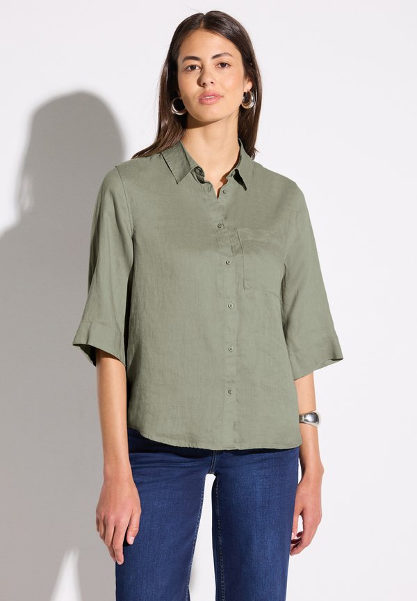 Hemdbluse - grün