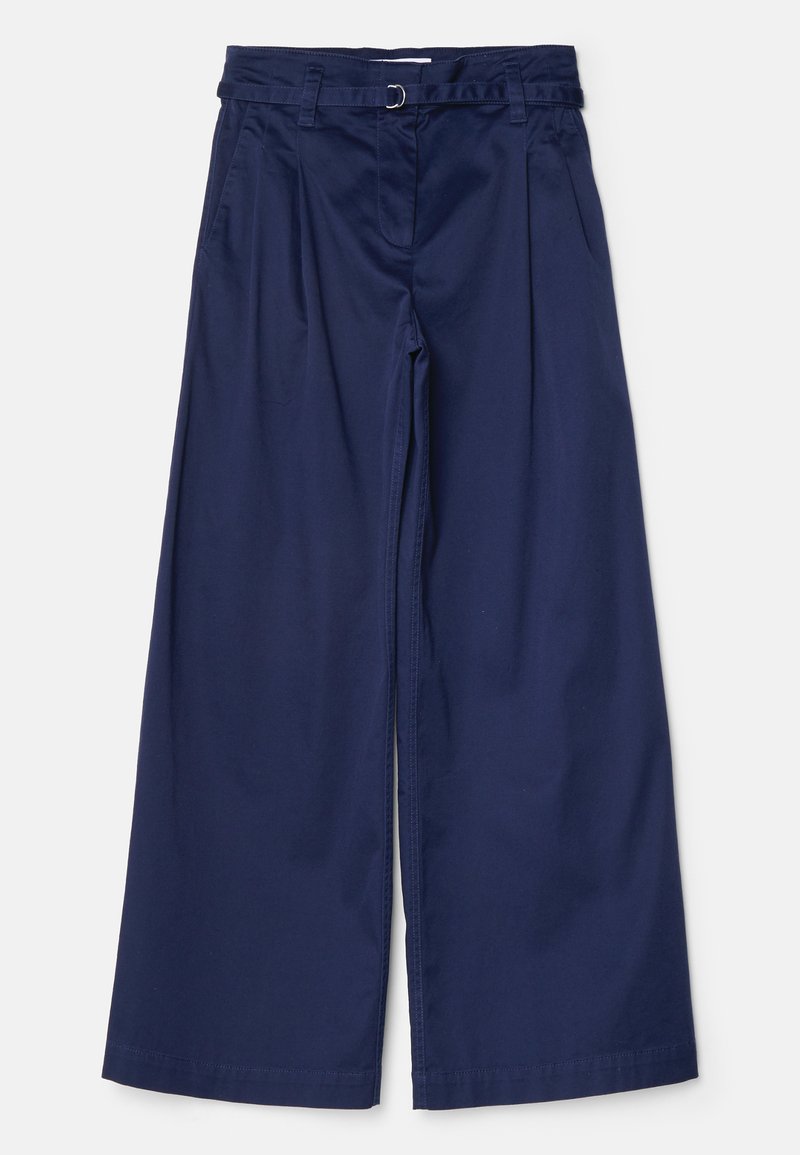 Proenza Schouler White Label Broek donkerblauw Proenza Schouler White Label Broek donkerblauw