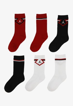 DIAMOND UNISEX 3 PACK - Nogavice - gym red