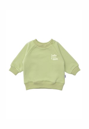 Liliput SANTAS LITTLE HELPER - Sweatshirt - hellgrün