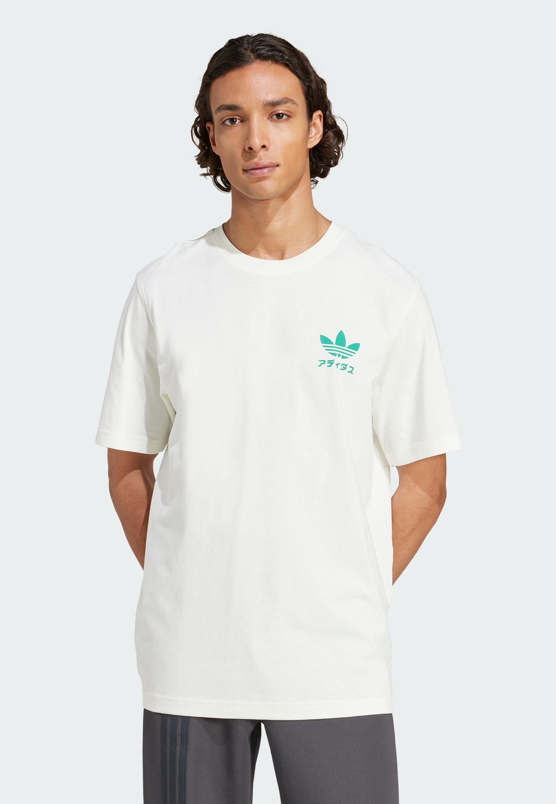 adidas Originals JAPAN - Print T-shirt - off white/off-white