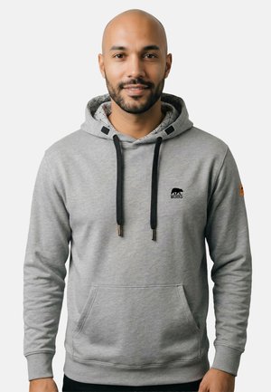 FORSBERG MIT KLEINEM BRUSTLOGO - Hoodie - hellgrau
