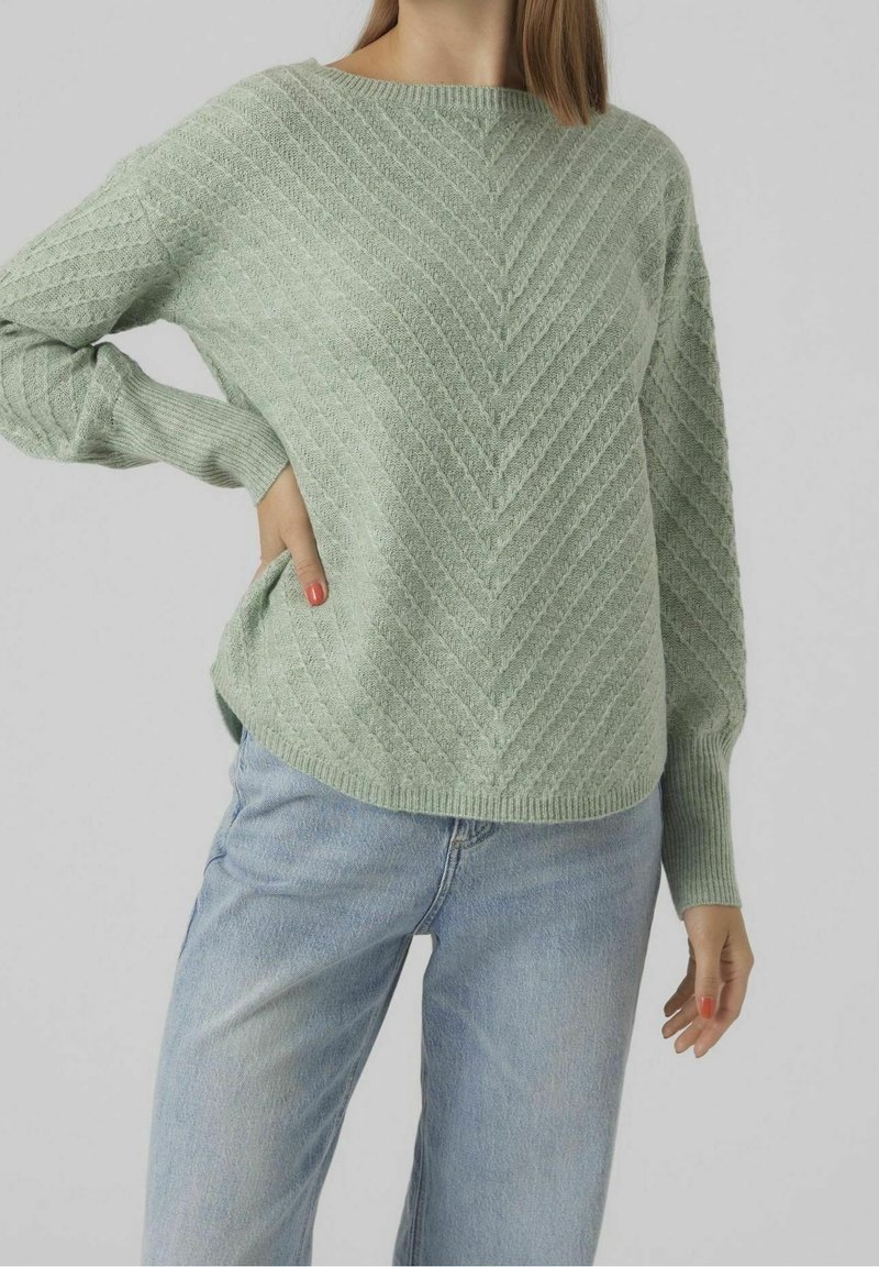 Vero Moda Svetr - light green