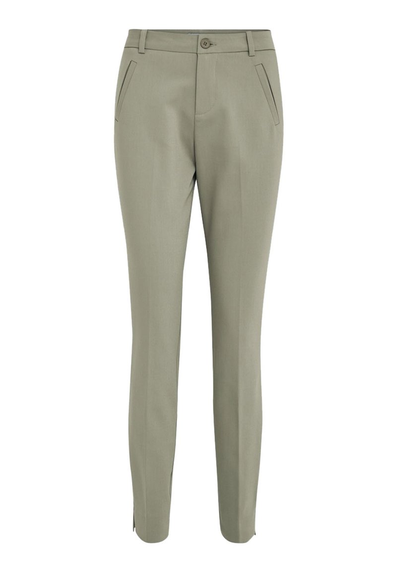 Minus MIDAYA PANTS 7/8 - Chinos - mineral gray/olive - Zalando