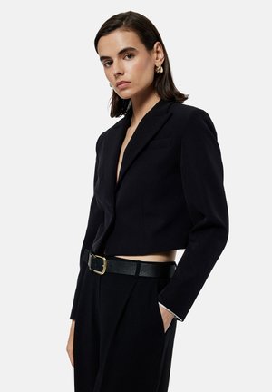CROP - Blazer - black