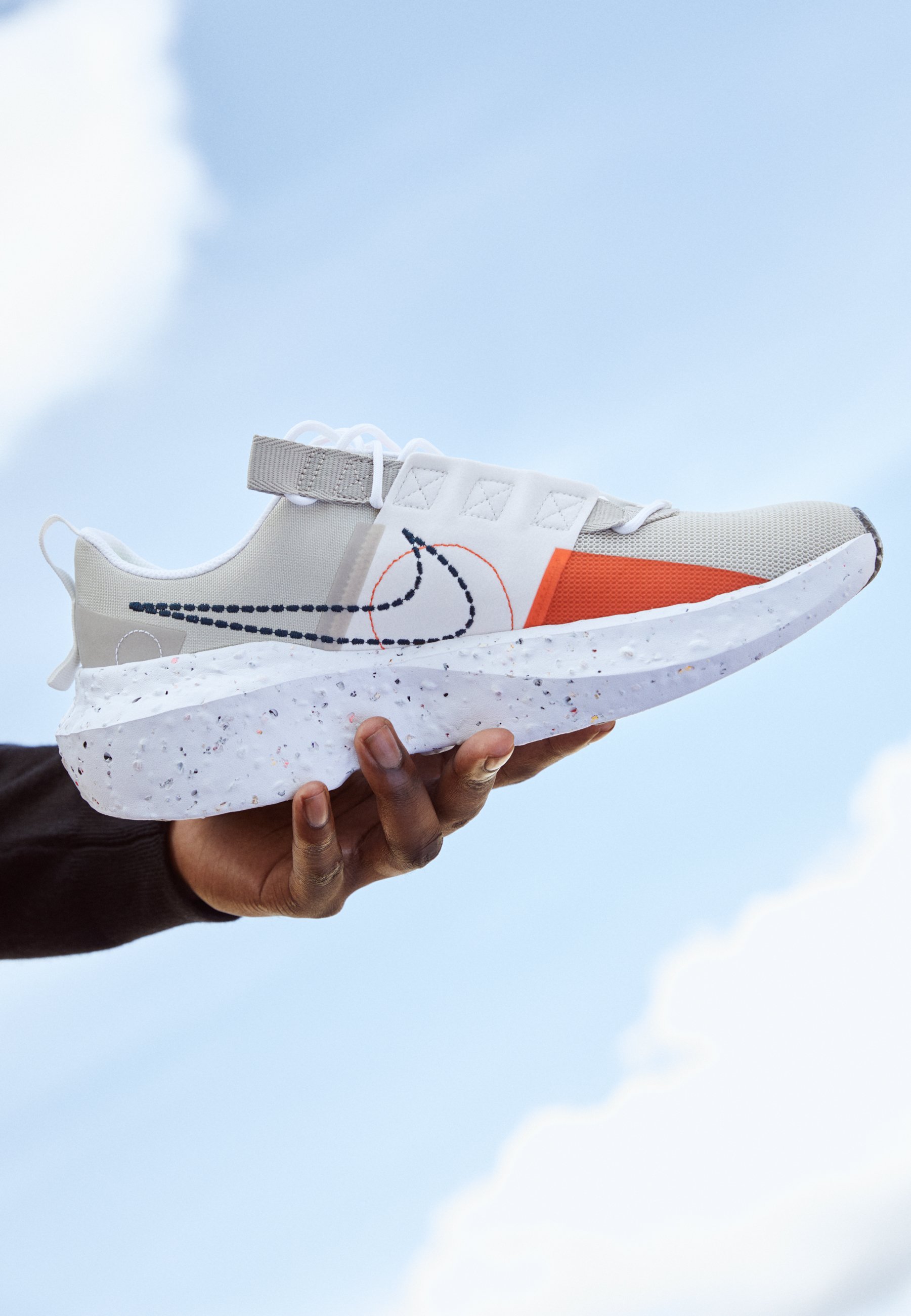 nike crater impact beige