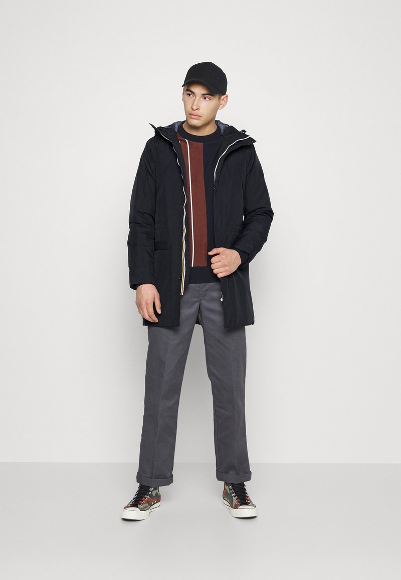 Herren Trenchcoats | K-Way REMI MARMOTTA Parka black pure/blue/schwarz - LY27837 Herren Trenchcoats | K-Way REMI MARMOTTA Parka black pure/blue/schwarz - LY27837