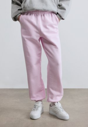 BADGE - Spodnji deli trenirk - pearly pink