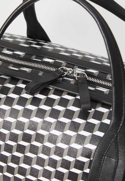 Pierre Hardy CAB UNISEX - Geantă de călătorie - canvas cube black/white/black