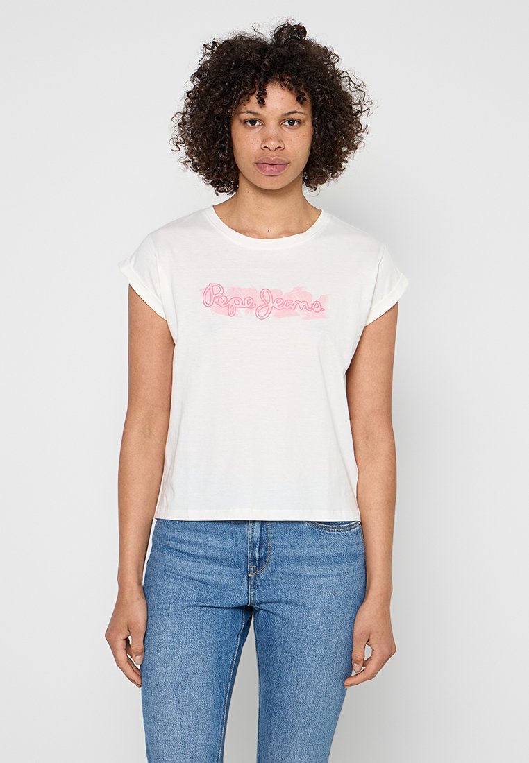 Pepe Jeans T-shirt print wit
