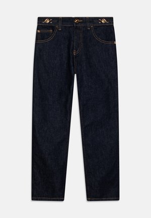 Versace PANT UNISEX - Straight leg -farkut - dark blue