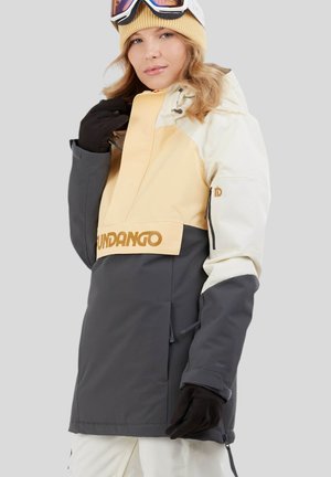 Fundango BIRCH LOGO ANORAK - Zimní bunda - vanilla
