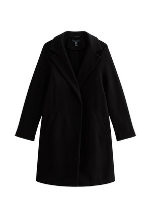 New Look UNLINED TAILORED - Classic coat - black