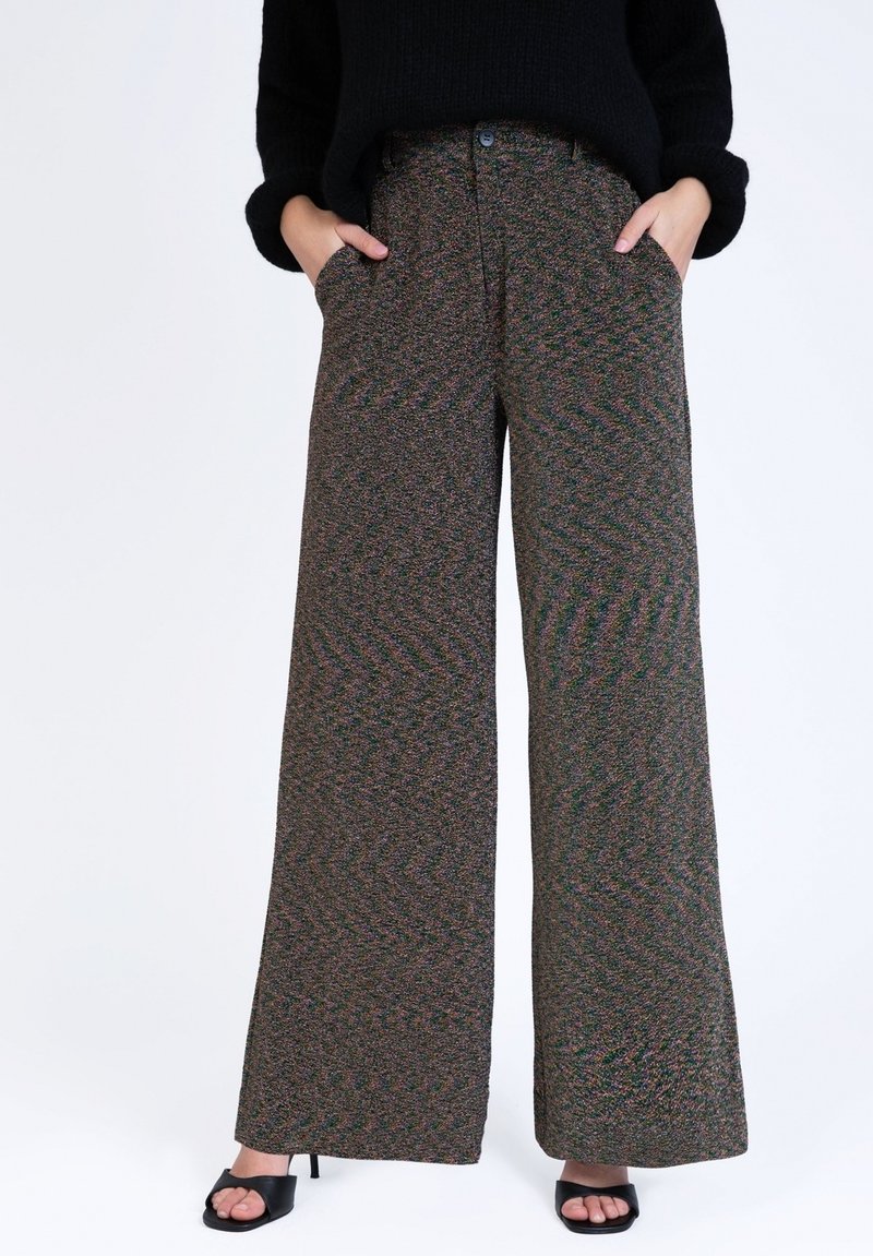 AN'GE PAMELO - Pantalon classique - vert