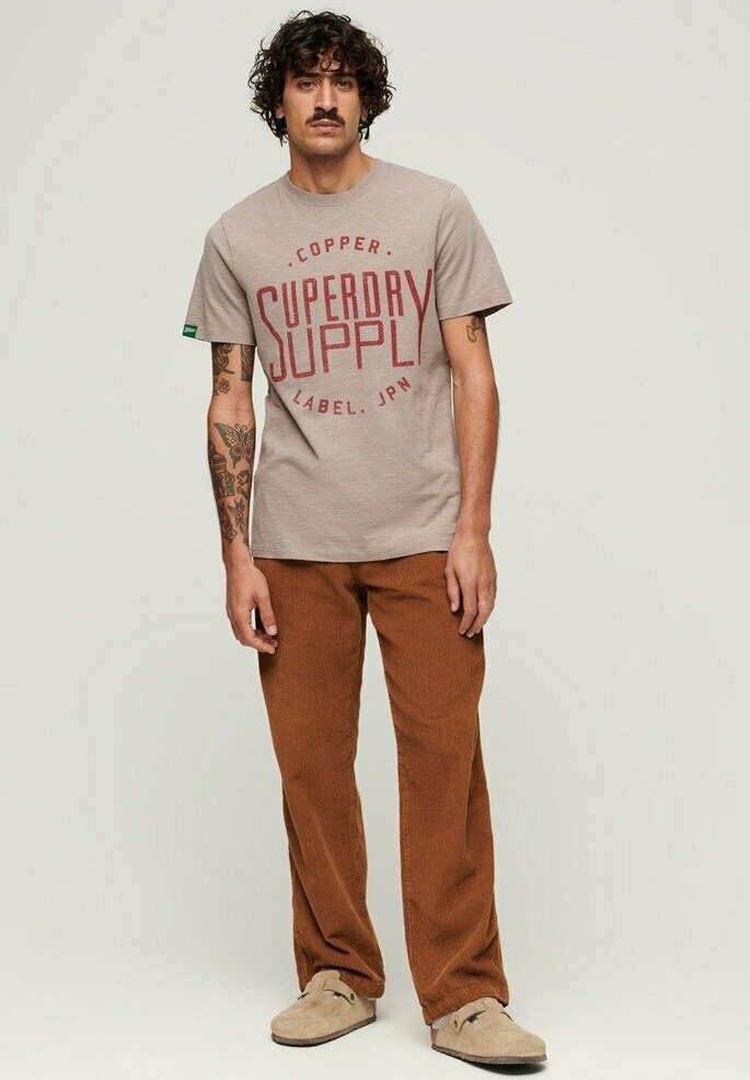 Superdry & Co T-shirt print beige