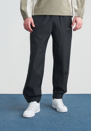 LINEAR GRAPHIC PANT - Tracksuit bottoms - truffle salt/white/afterglow