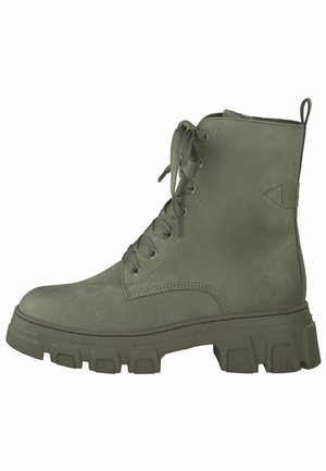 Tamaris, Bottines à lacets - khaki