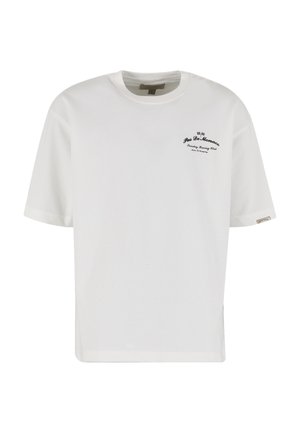 Pas de Monaco, F40 T-SHIRT - T-shirt con stampa - off white