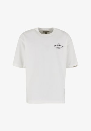 Pas de Monaco, F40 T-SHIRT - T-shirt con stampa - off white