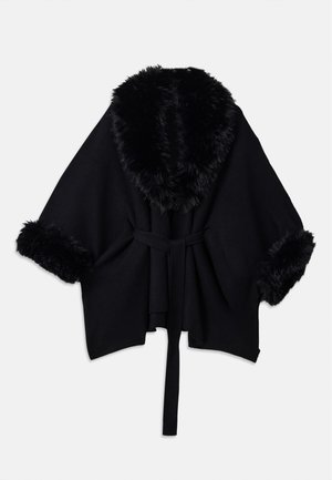 JOANNE SWEATER COAT TRIM - Viitta - black