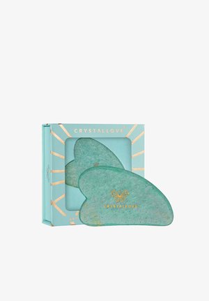 CRYSTALLOVE AMAZONITE GUA SHA - Gua sha & rollers - green