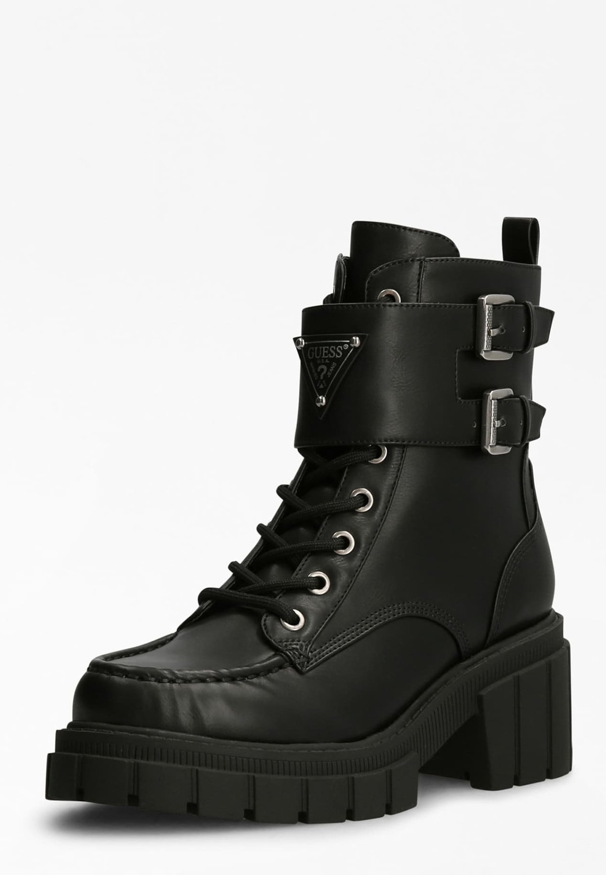 Guess Botas con plataforma - schwarz/negro - Zalando.es