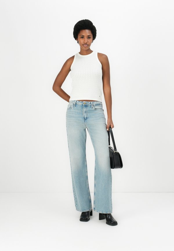 CABLE SLIM - Jumper - ivory silk4