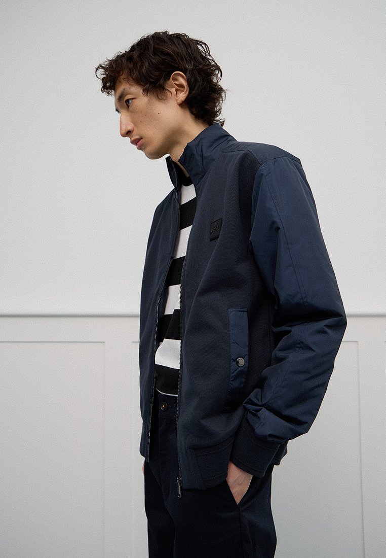 Boss Jas donkerblauw