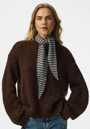 Pieces, PCKOMMA TRIANGLE SCARF NOOS BC - Tørklæde / Halstørklæder - cashmere blue