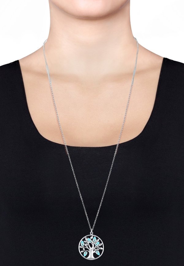 TREE OF LIFE - Halskette - hellblau