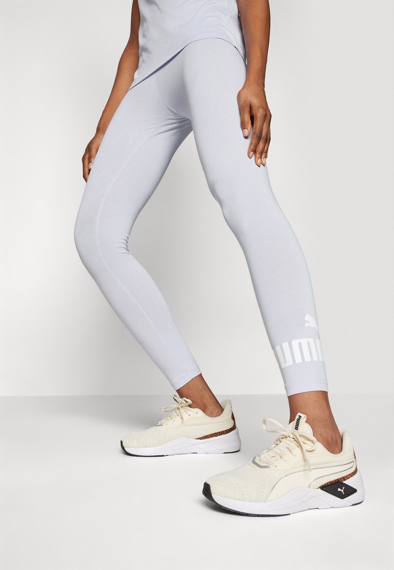 Puma LOGO LEGGINGS Tights cool weather/hellblau Zalando - Main Image