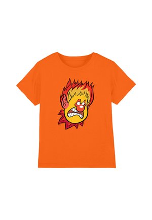 Cotton Soul, THE YEAR WITHOUT A SANTA CLAUS/HEAT MISER UNISEX - Print T-shirt - orange