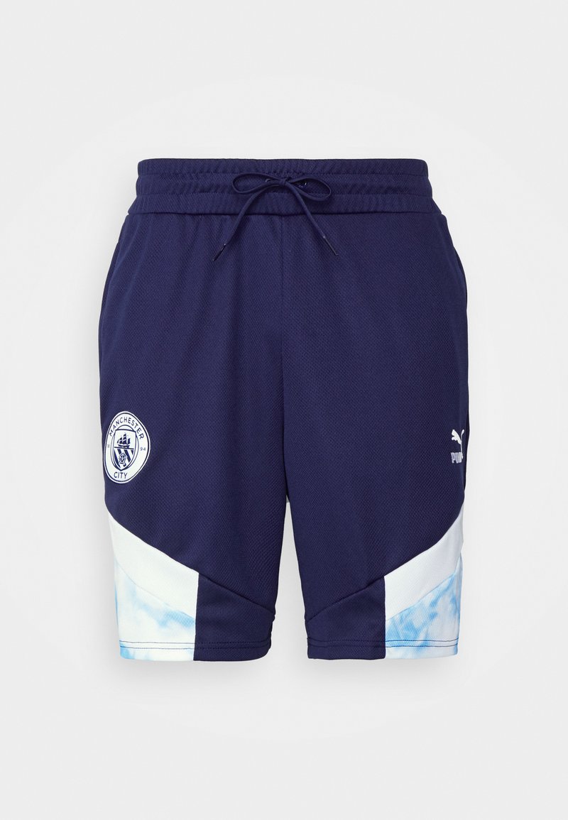 Herren Shirts | Puma MANCHESTER CITY FC ICONIC MCS kurze Sporthose dark blue, white/dunkelblau - XM97557 Herren Shirts | Puma MANCHESTER CITY FC ICONIC MCS kurze Sporthose dark blue, white/dunkelblau - XM97557