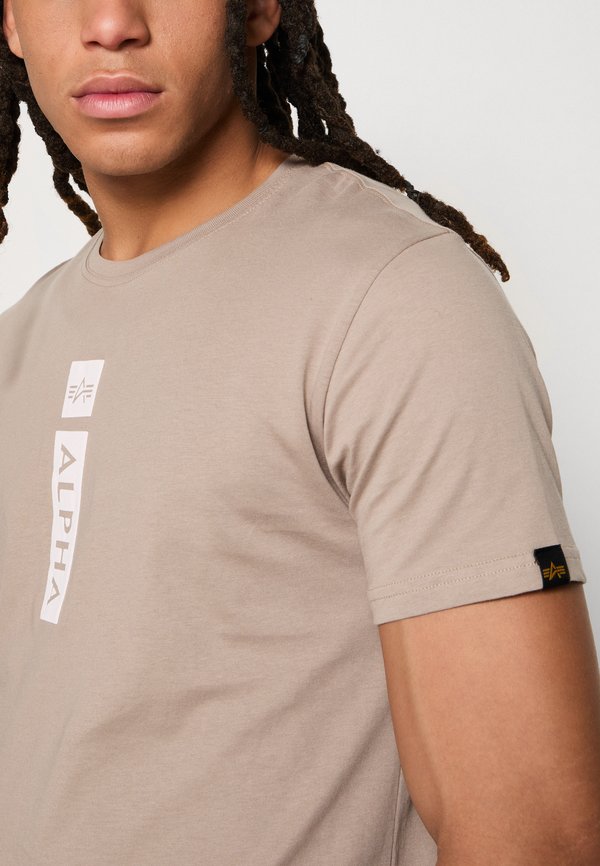 PP T - Print T-shirt - vintage sand2