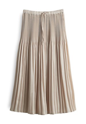 OPUS MIDI RIBANE FRENCH - A-line skirt - natural glaze