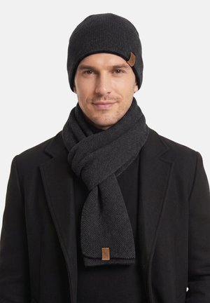 Vivisence, M7010 KMPL SET - Bufanda - black melange