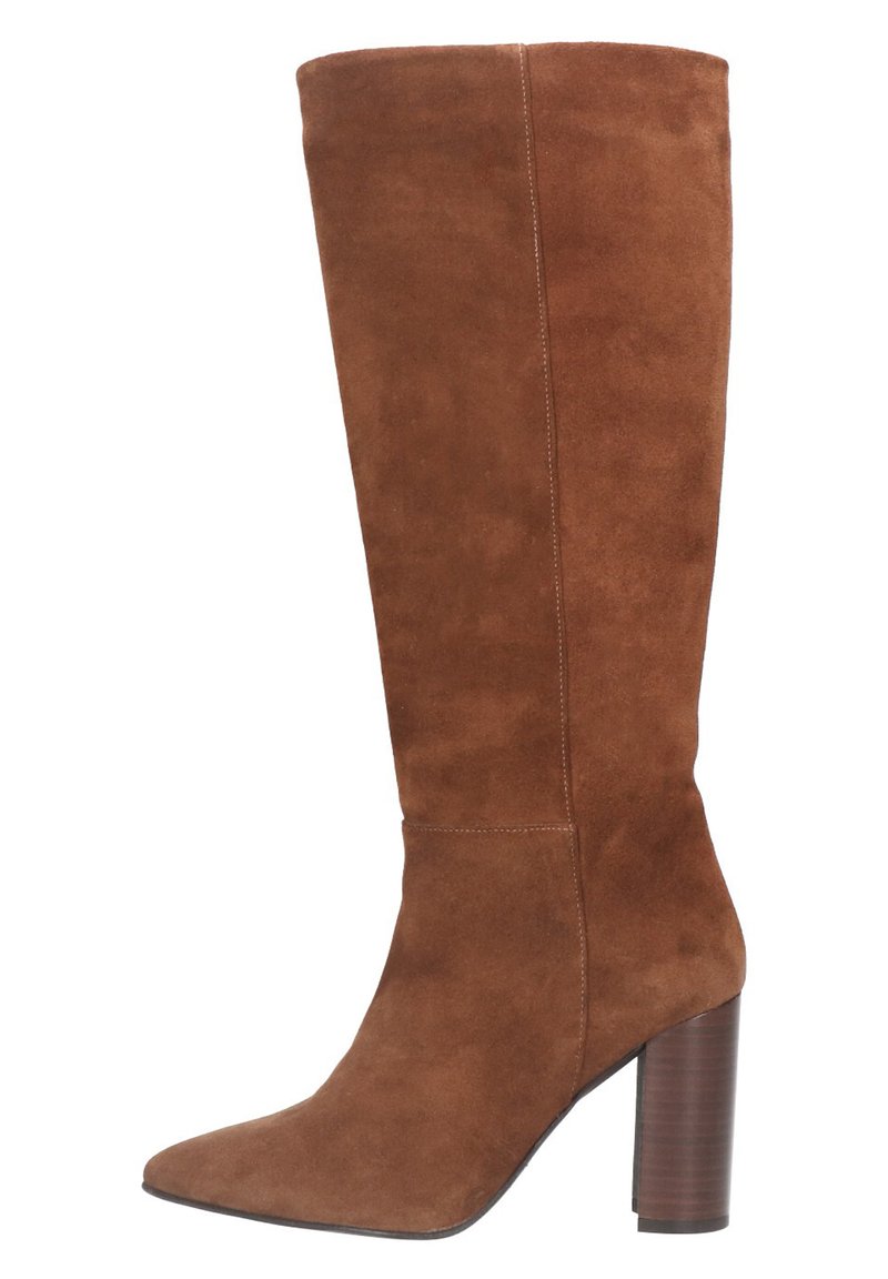 damenstiefel cognac mit absatz